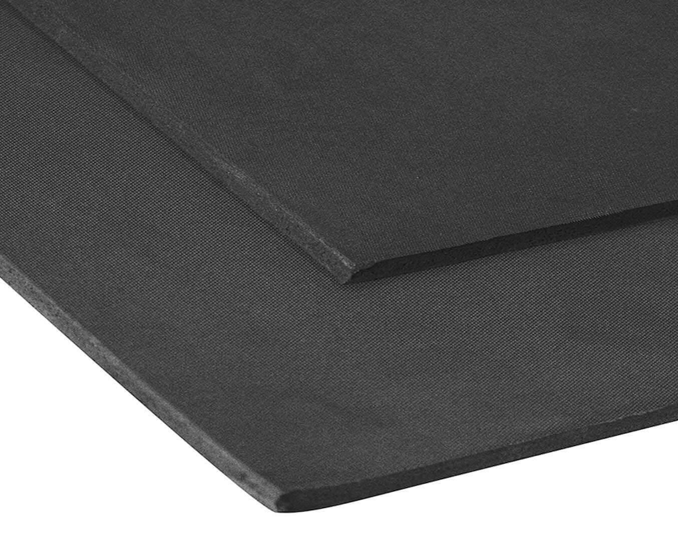 NEOPRENO COMERCIAL NEGRO ACABADO TEXTIL | FÁBRICA DE HULE