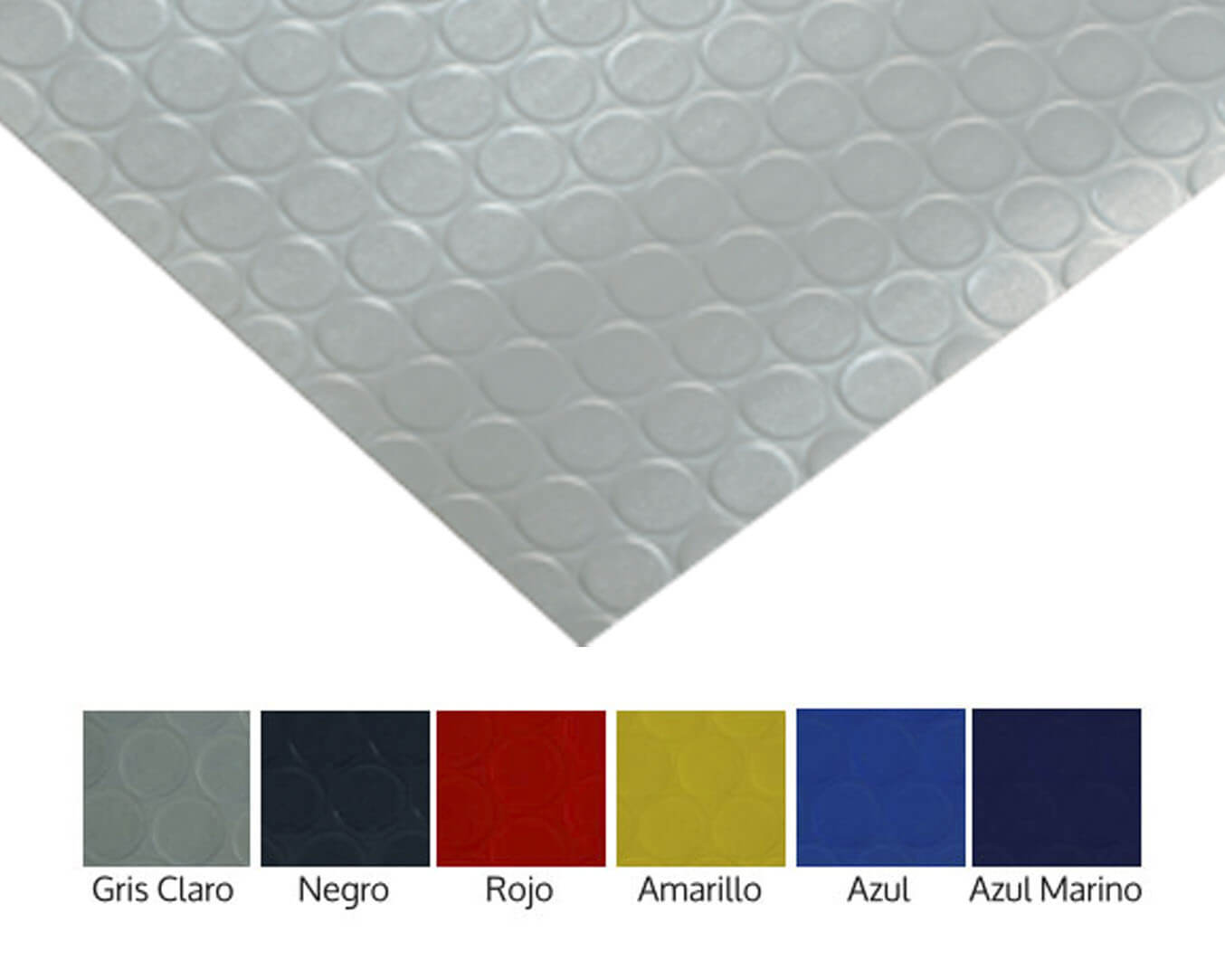 PISO ANTIDERRAPANTE TIPO TACHON | FÁBRICA DE HULE